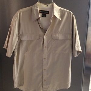 Wicking, active mens button down-weathercast